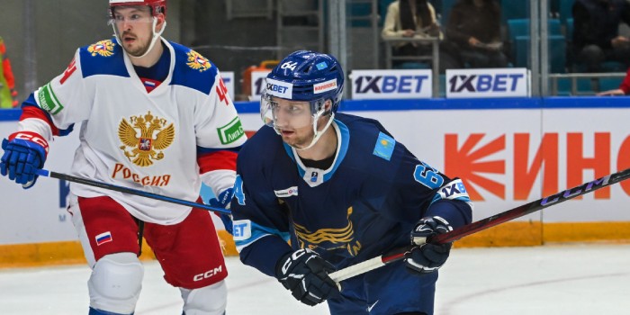 Сборная Казахстана проиграла России на Qazaqstan Hockey Open