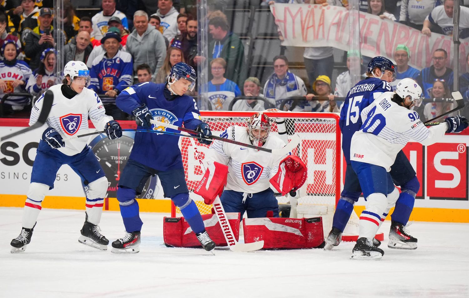 Финляндия в овертайме обыграла Францию