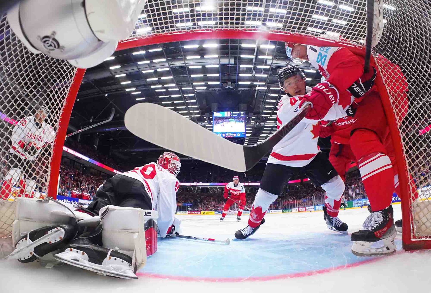 Сборная Канады проиграла Дании в 1/4 финала чемпионата мира