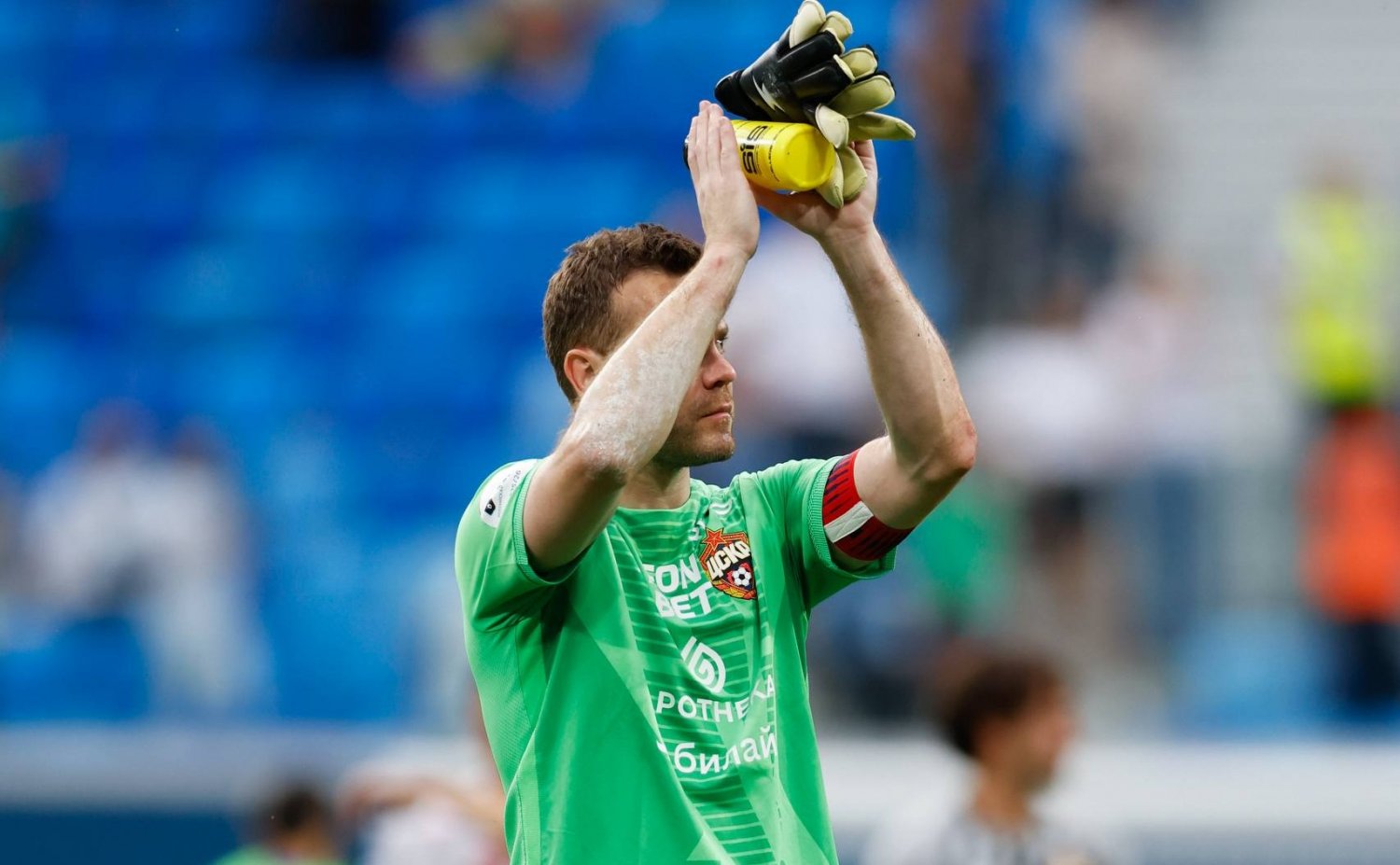 Акинфеев провел 600-й матч за ЦСКА в чемпионатах России