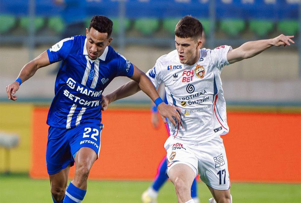 ЦСКА одержал победу над махачкалинским 