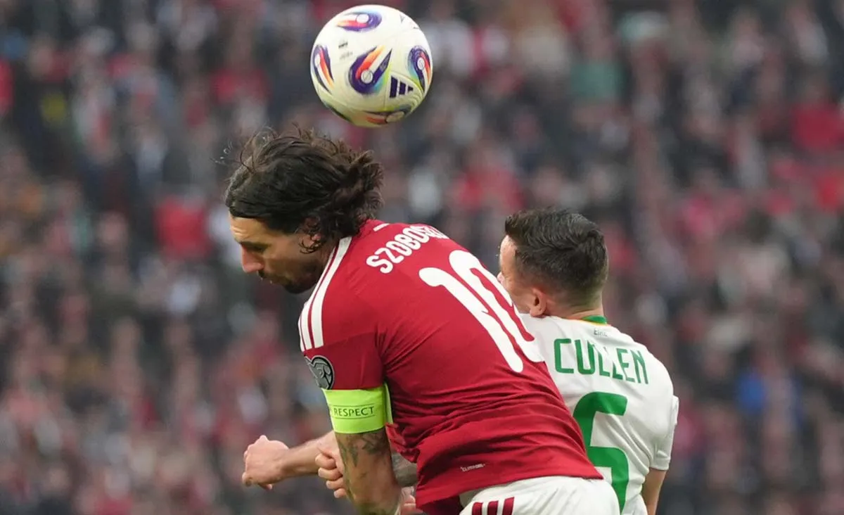 Сборная Ирландия выиграла у Венгрии благодаря хет-трику Пэрротта