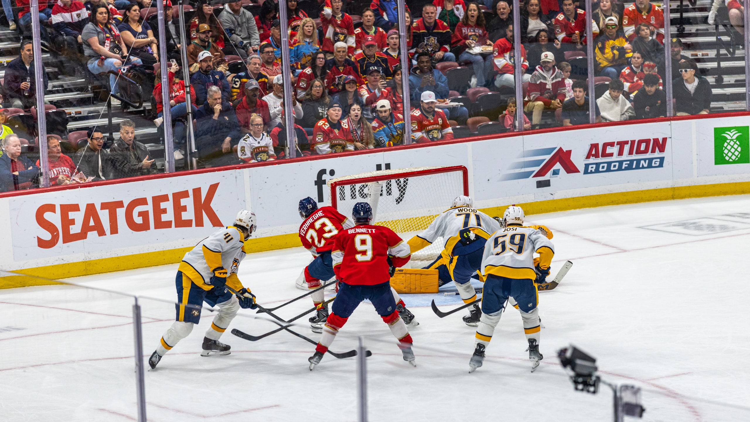 Нэшвилл в овертайме переиграл Флориду