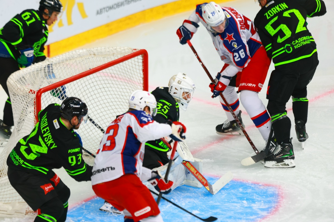 Салават Юлаев проиграл ЦСКА