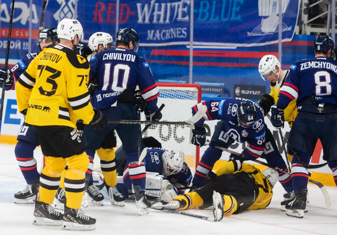 Северсталь одержала волевую победу над Ладой