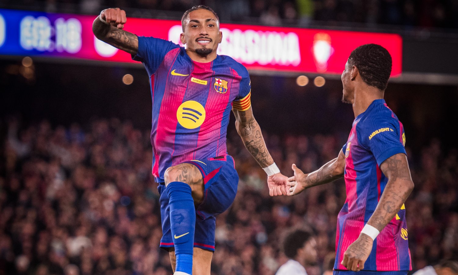 Дубль Рафиньи принес Барселоне победу над Осасуной